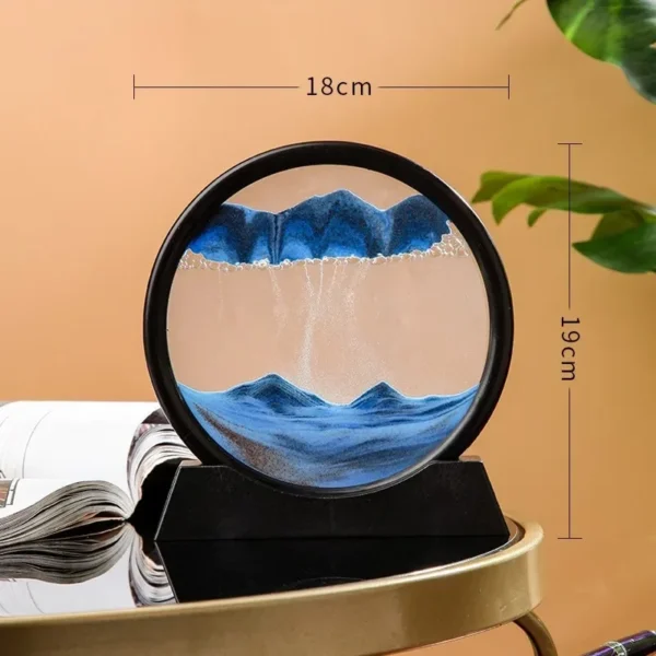 3D Hourglass Quicksand - Deep Sea - Image 3