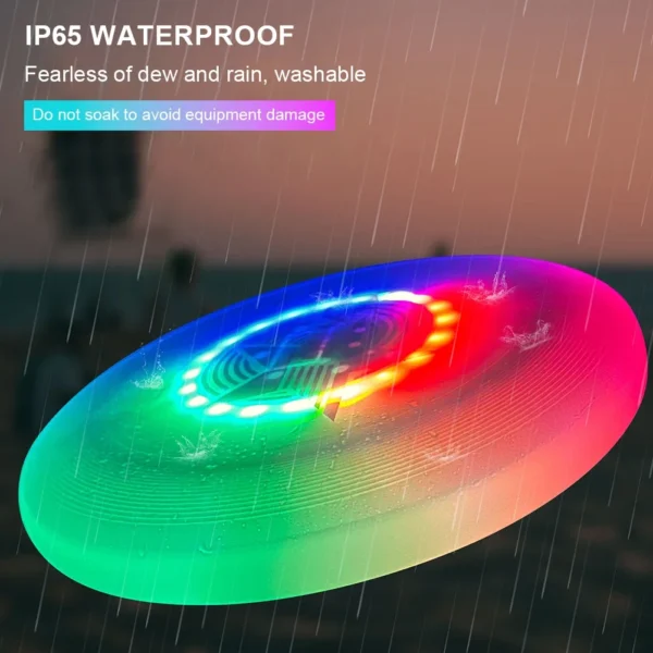 Ultimate Flying Frizbe- RGB lights & Waterproof - Image 3