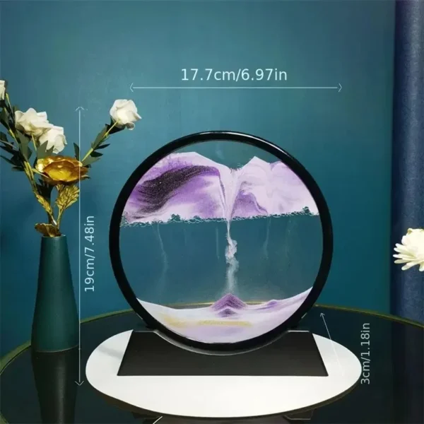 3D Hourglass Quicksand - Deep Sea - Image 2